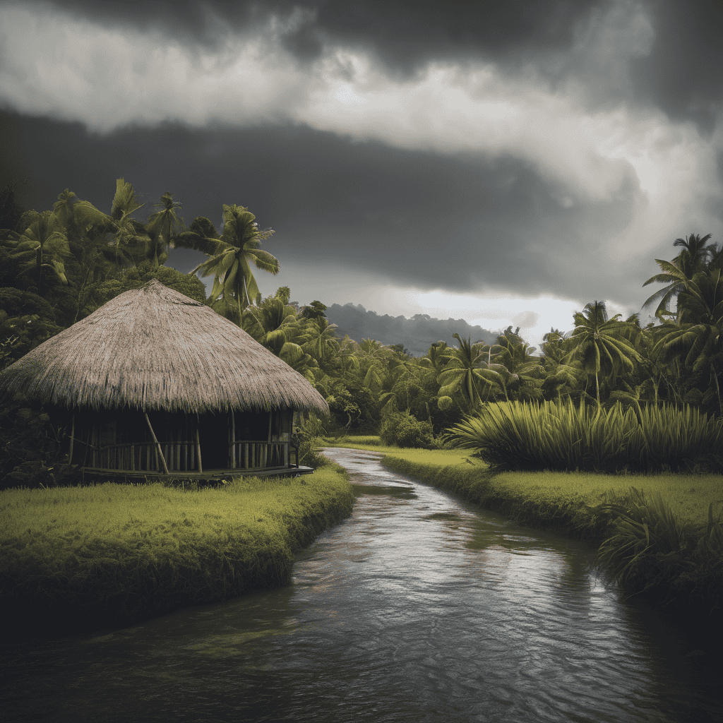 Fiji Weather Alert: Heavy Rain and Thunderstorms with Flash Flood Risk Across the Fiji Islands