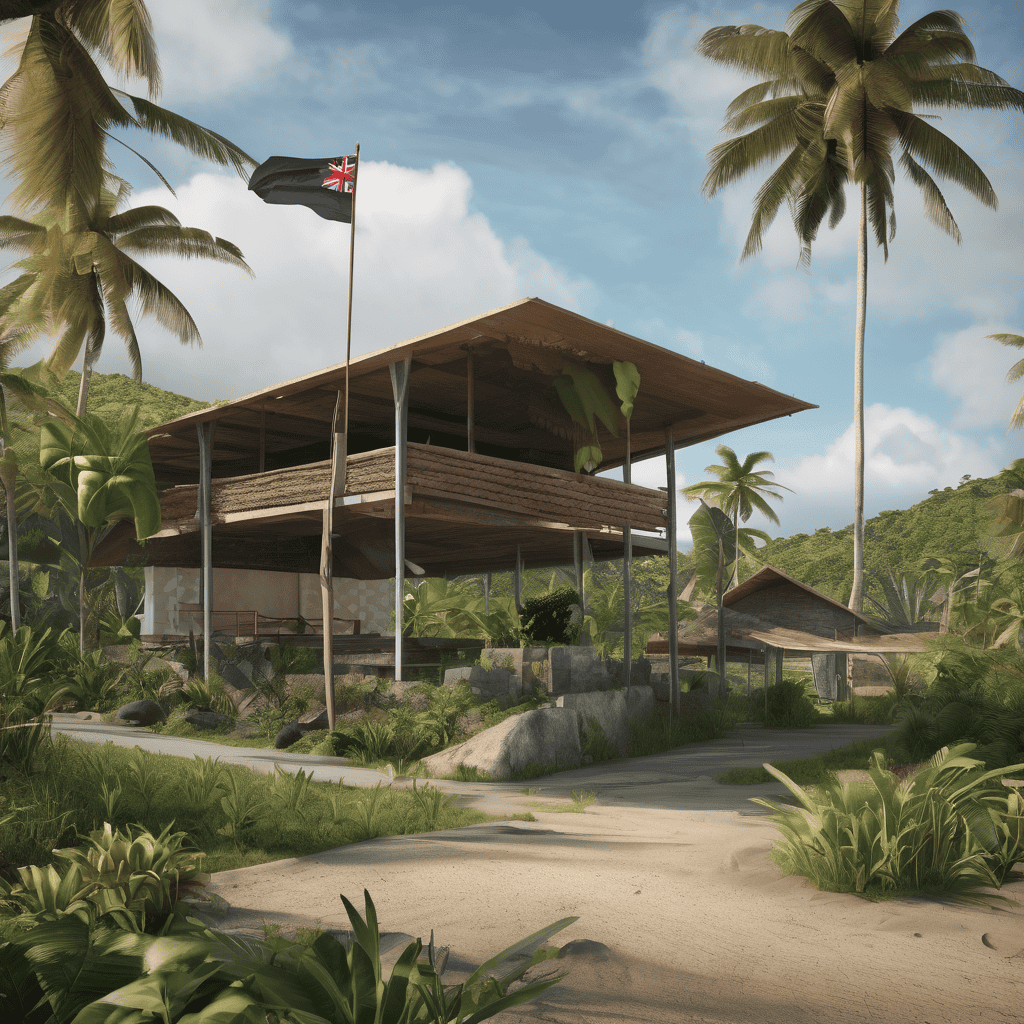 Vio Island Builds Evacuation Center Ahead of Cyclone Season