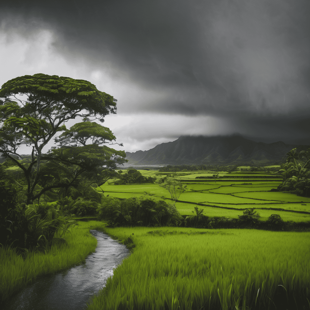 Fiji Heavy Rain Alert: Widespread Rain and Thunderstorms with Flood Risk Across the Fiji Group