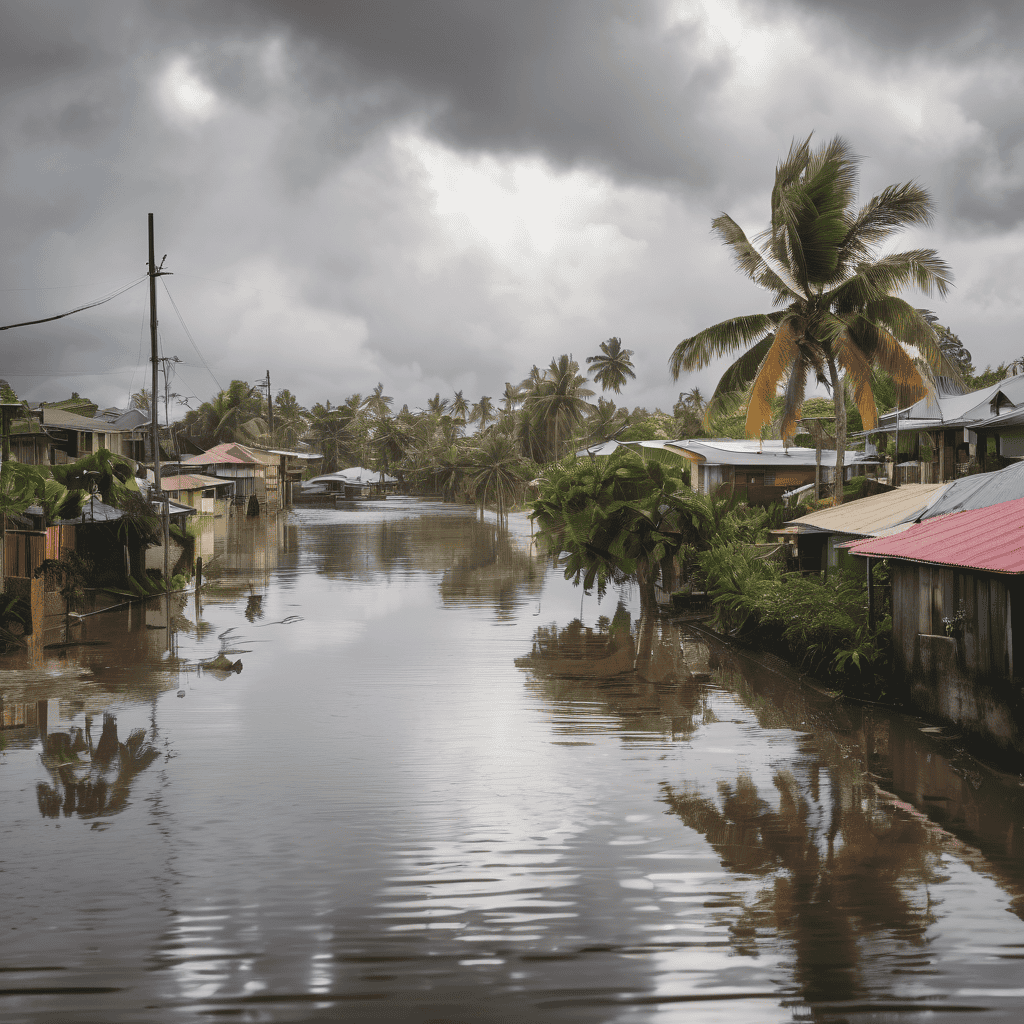 Fiji Braces for Flooding as Heavy Rain and Rising Tides Loom