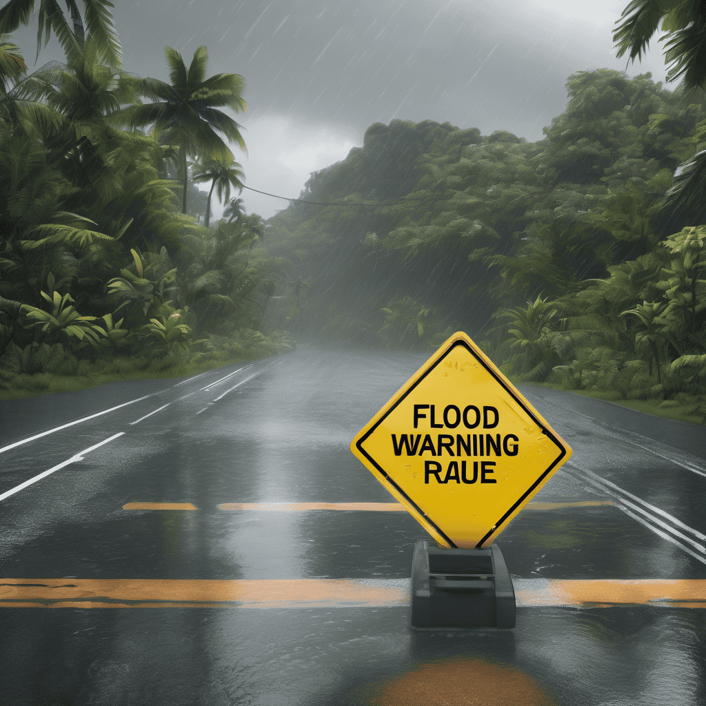 Fiji Braces for TD03F: Heavy Rain, Flood Alerts and Driving Warnings