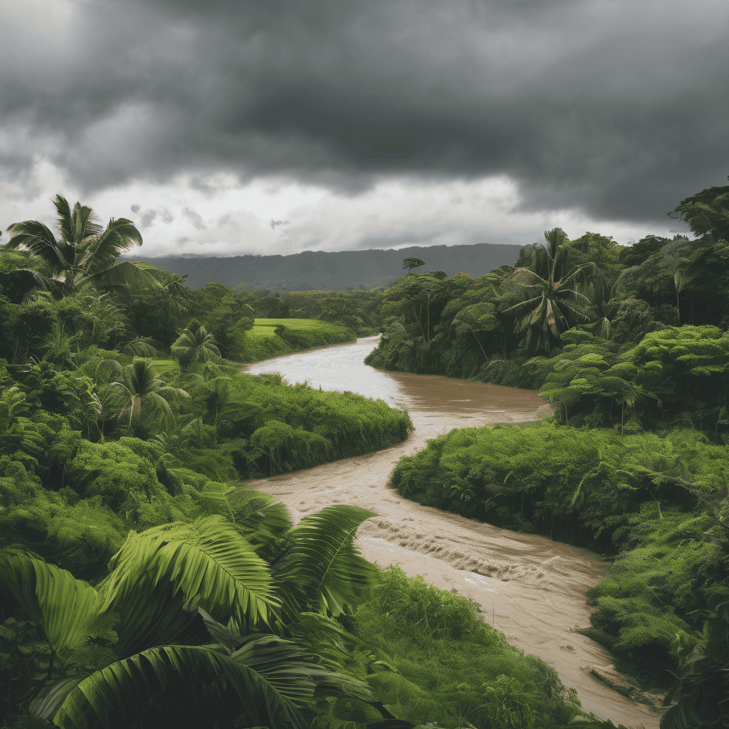 Fiji Braces for Flash Flood Risk as TD03F Looms Near Northern Viti Levu