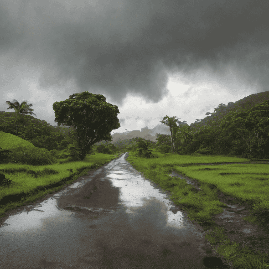 Fiji Weather Update: Occasional Showers, Heavy Thunderstorms, and Flash Flood Risk Across the Islands with Saturday Outlook