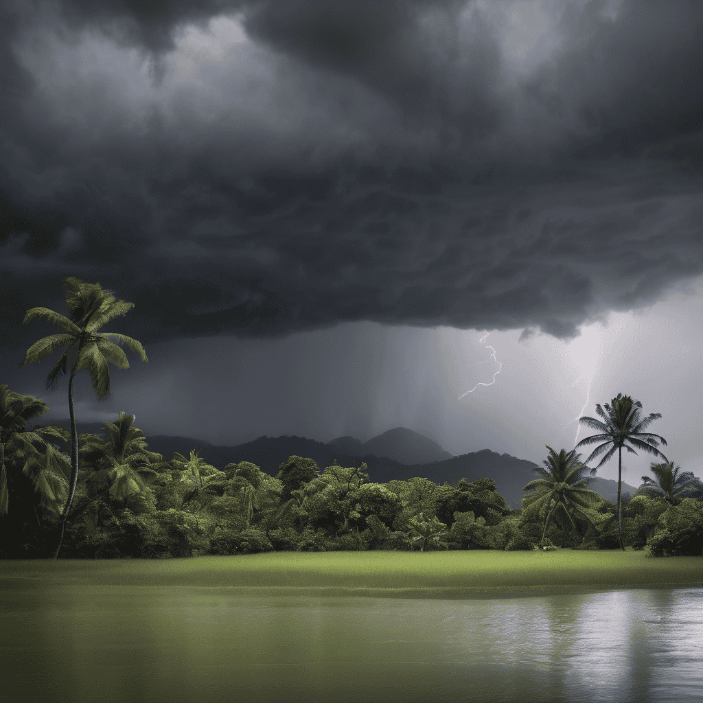 Fiji Weather Bulletin: Trough of Low Pressure Triggers Widespread Showers, Thunderstorms and Flash Flooding Risk