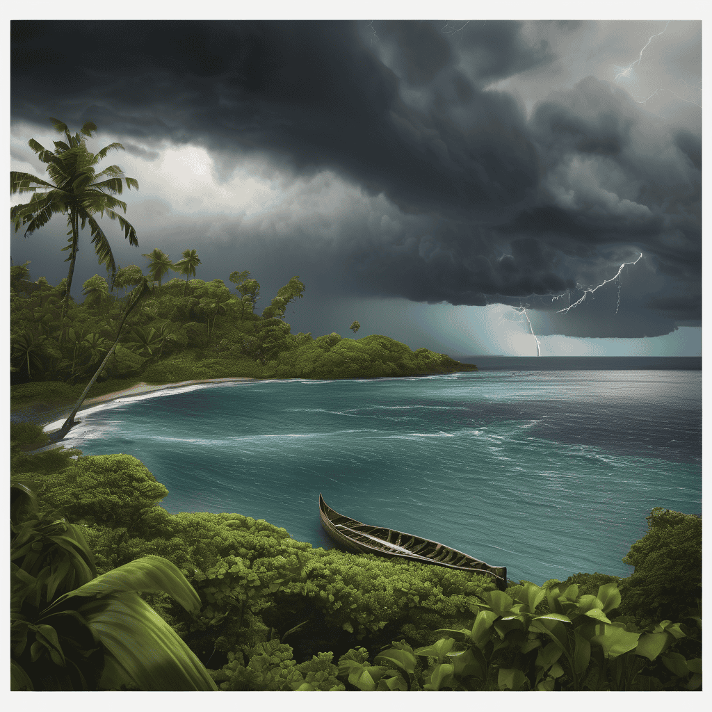 Fiji Weather Update: Trough of Low Pressure Brings Widespread Showers, Thunderstorms and Flood Risk Across Islands