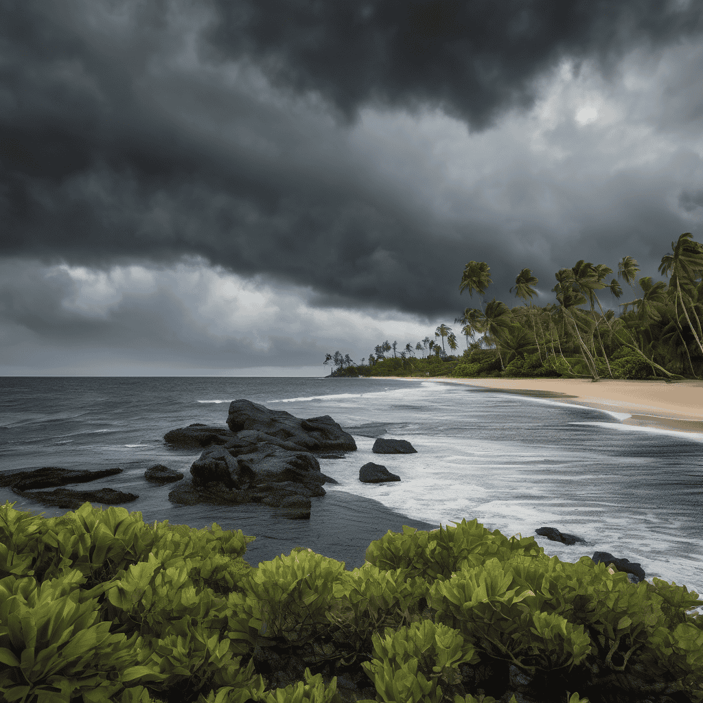 Fiji Weather Bulletin: Low Pressure Trough Brings Widespread Showers and Thunderstorms with Southeast Winds; Heavy Rain Possible Across Islands—Saturday Outlook