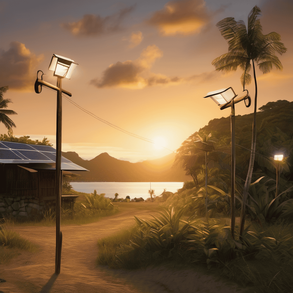 Navakuru Village Gets First-Ever Solar Lighting, Boosting Safety After Dark