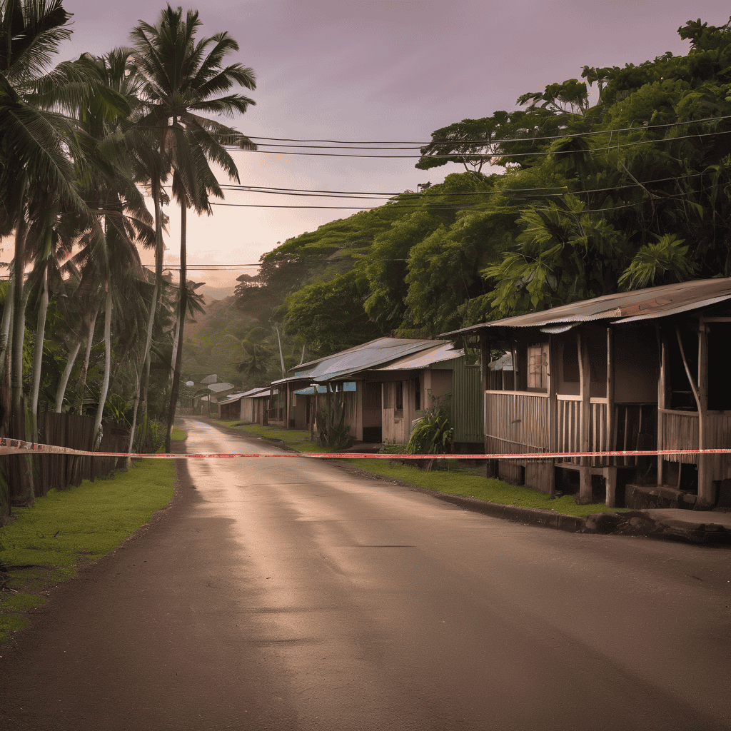 Man dies after early-morning stabbing in Fiji settlement as police investigate