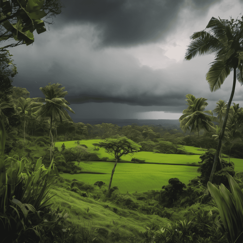 Fiji Weather Bulletin: Widespread Showers and Thunderstorms with Gusty Winds as Trough of Low Pressure Affects Eastern and Northern Fiji