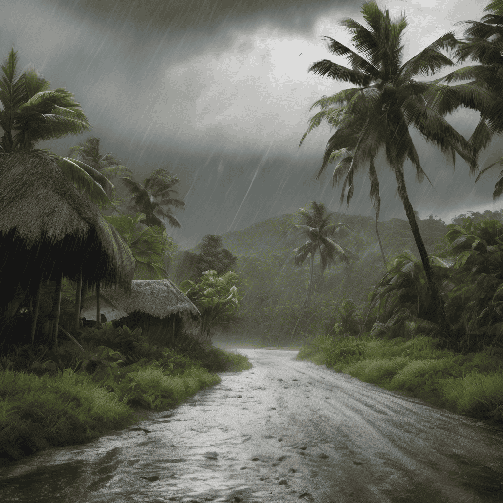 Heavy Rain Alert for Fiji and Rotuma Through Thursday With Flood and Thunderstorm Risk