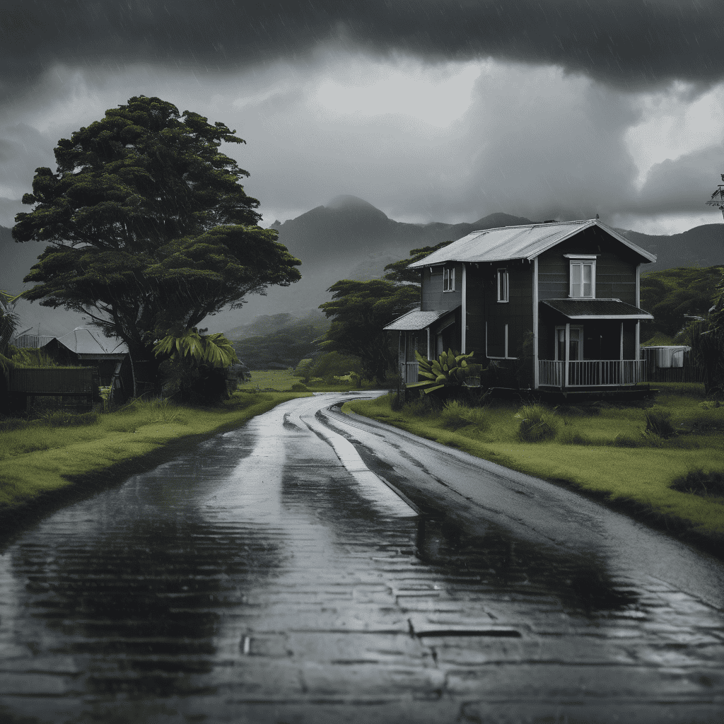 Updated Fiji Weather Bulletin: Heavy Rain Alert for Fiji Group and Rotuma with Thunderstorms and Flash Flood Risk