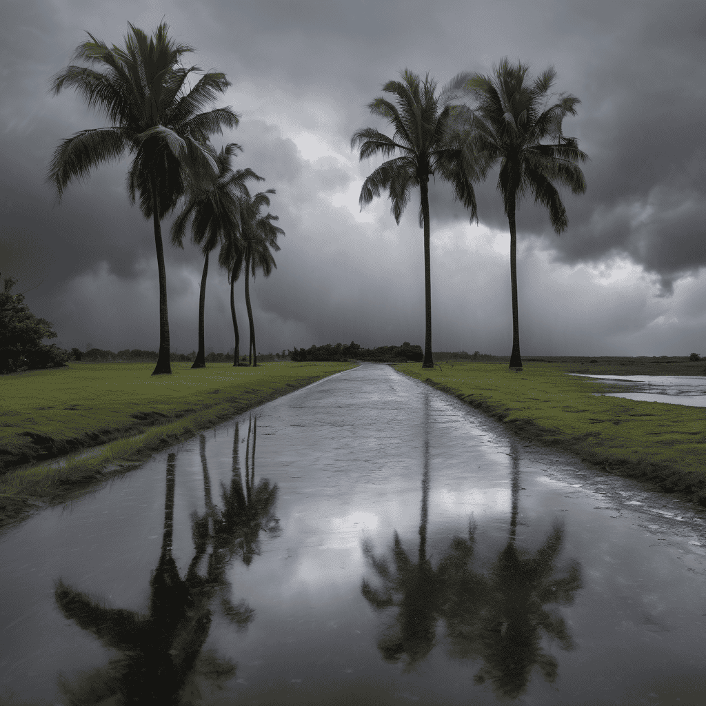 Fiji and Rotuma Weather Alert: Heavy Rain, Thunderstorms, and Flash Flood Risk Across Islands