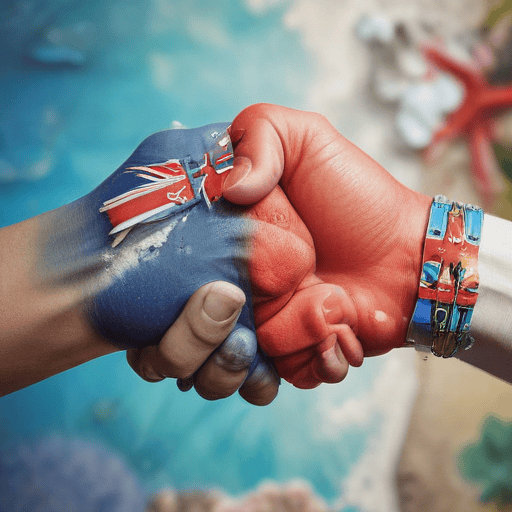 Illustration of 2025 and Beyond: Second 50 Years of Centennial Indonesia-Fiji Relations