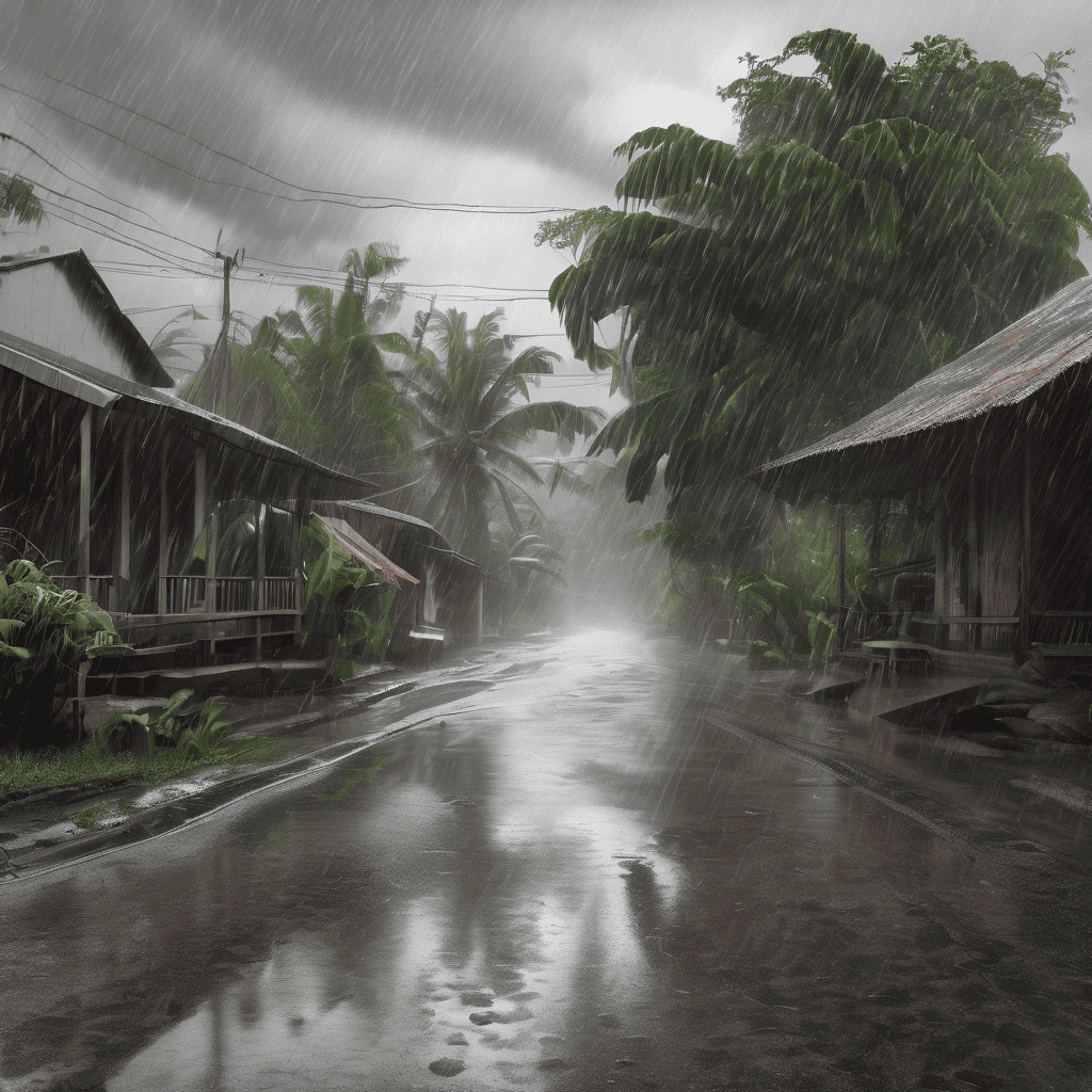 Fiji Weather Bulletin: Trough of Low Pressure Brings Widespread Showers, Heavy Rain and Flood Risk Across Eastern Fiji; Sunday Outlook Sees More Showers and Thunderstorms
