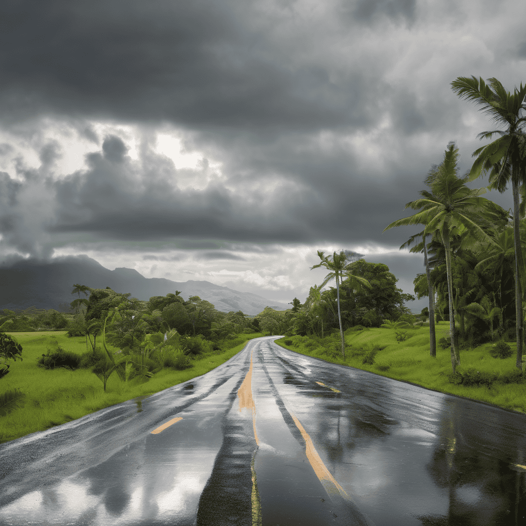 Fiji Weather Update: Widespread Showers, Isolated Thunderstorms and Flood Risk Across Eastern Fiji