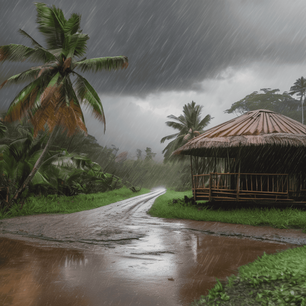 Fiji Braces for Heavy Showers and Flood Risk Through Sunday
