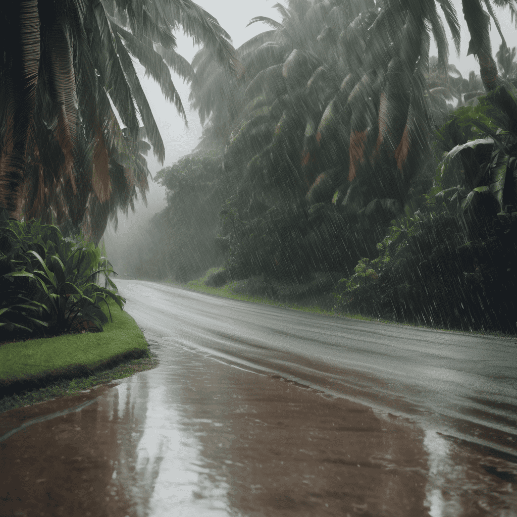 Fiji Weather Update: Eastern Regions Face Showers, Heavy Rain and Flood Risk From Low-Pressure Trough