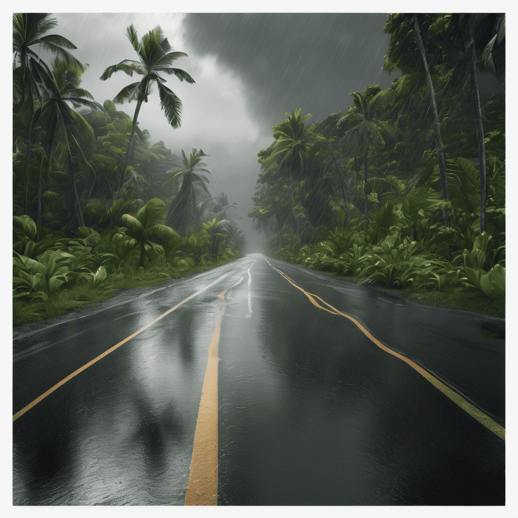 Fiji Weather: Eastern Islands Under Heavy Showers with Flash Flood Risk as Trough Persists; Monday Forecast Sees More Showers and Thunderstorms