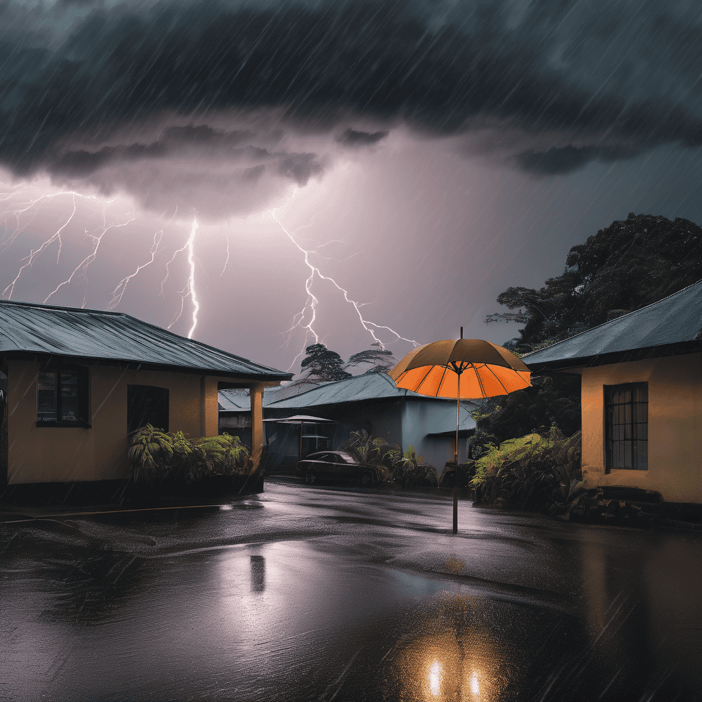 Fiji Weather Forecast: Scattered Showers and Thunderstorms with Flash Flood Risk in Eastern Regions