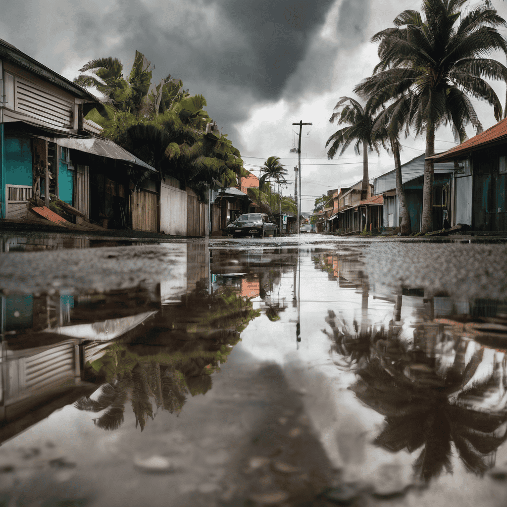 Fiji Weather: Trough of Low Pressure Brings Heavy Rain, Thunderstorms, and Flash Flood Risk Across Fiji