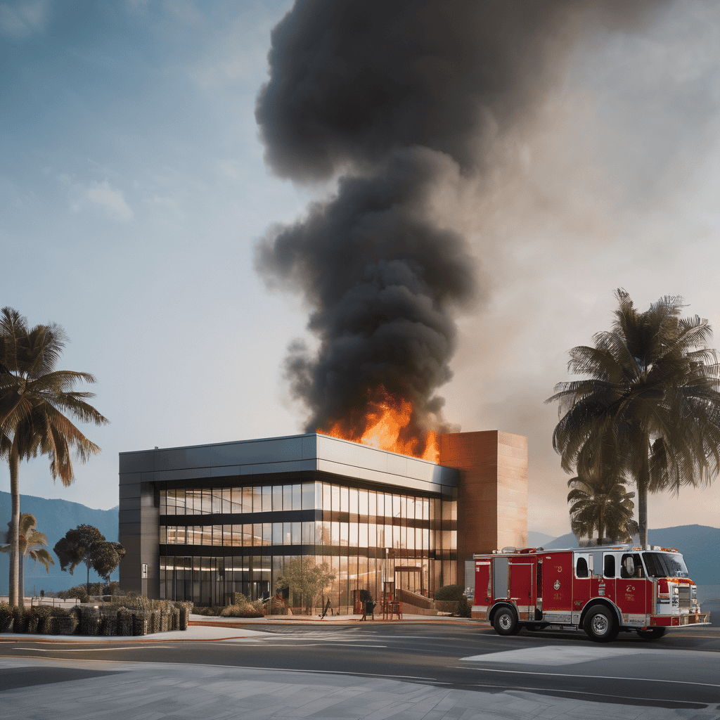 Lautoka Fire at EFL Office Sparks Evacuations; Server Room Blaze Under Investigation