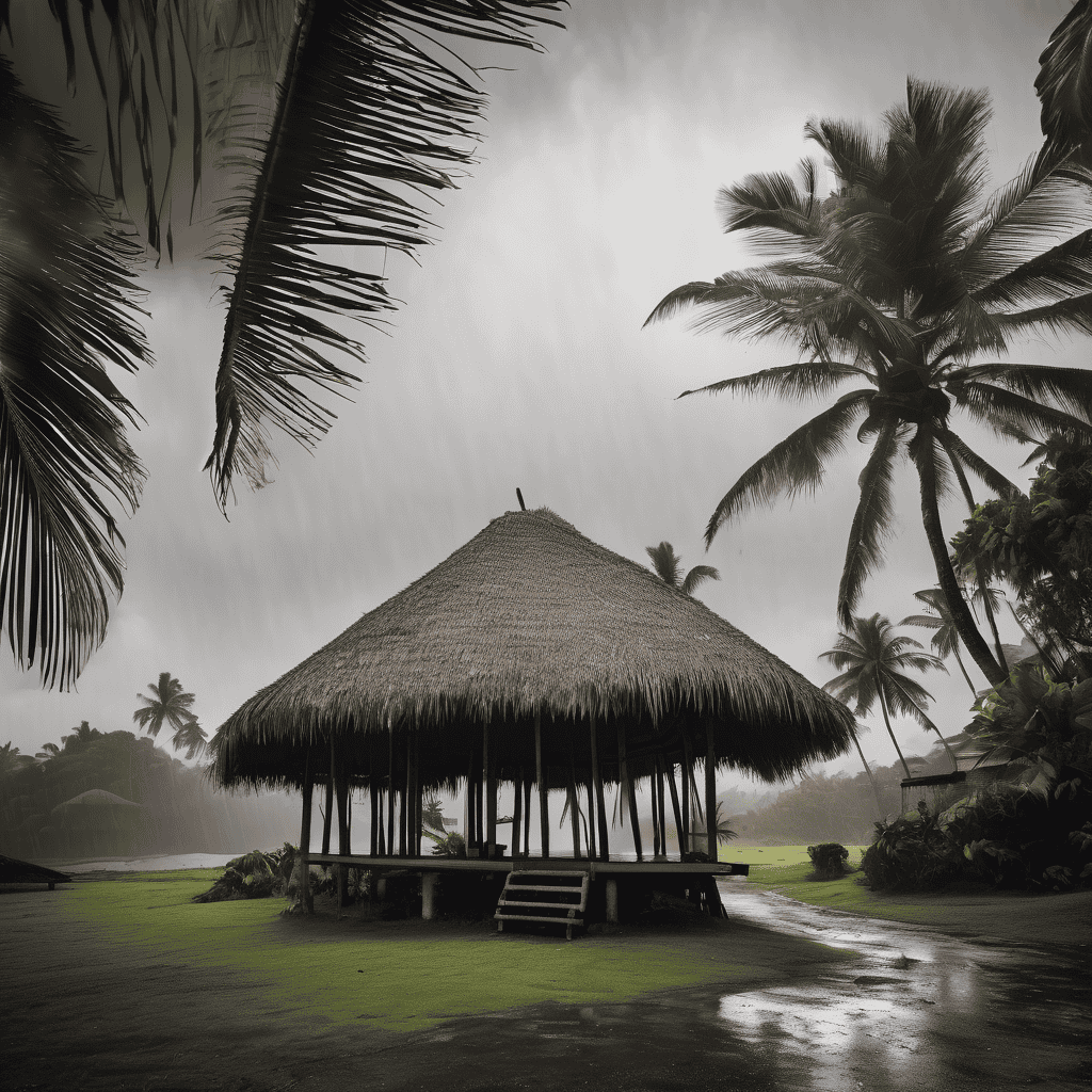 Fiji Weather Forecast: Low-Pressure Trough Brings Widespread Showers, Thunderstorms and Flash Flood Risk Through Monday