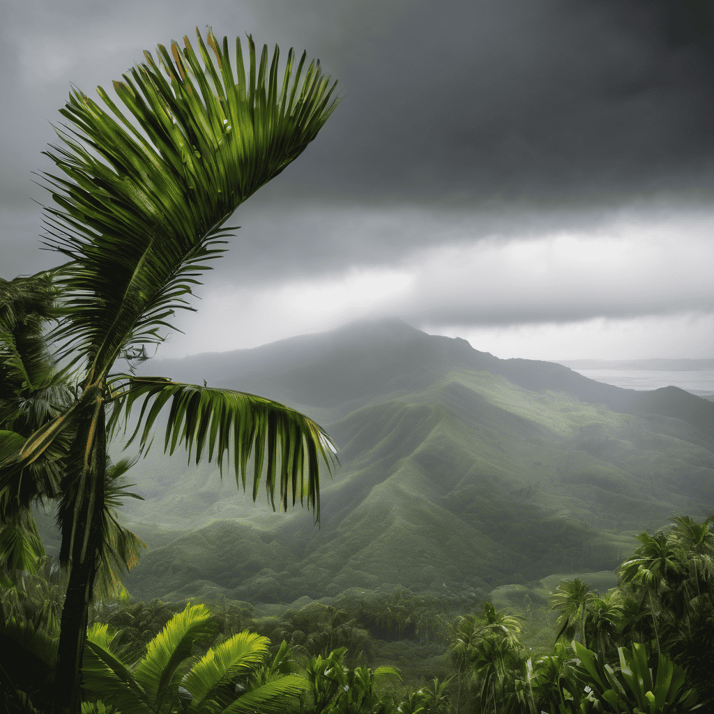 Fiji Weather Alert: Heavy Rain and Strong Winds Across the Fiji Group with Flash Flood Risk