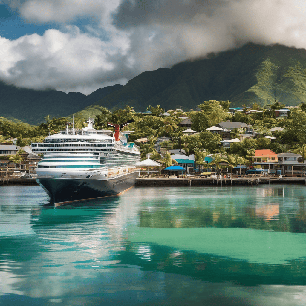 Discovery Princess Docks in Suva, Kickstarting Fiji's Cruise Season