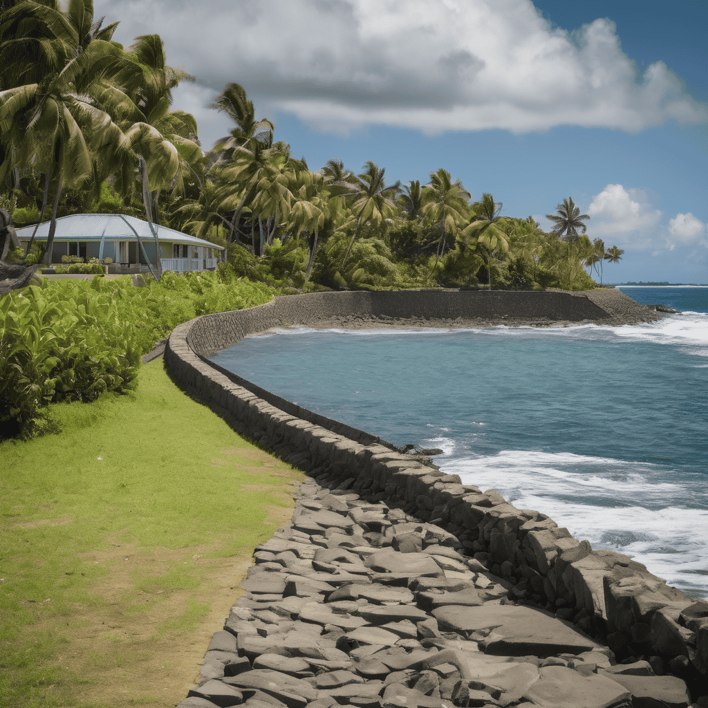 Fiji Unveils Seawall After 26-Year Push to Guard Coastal Village