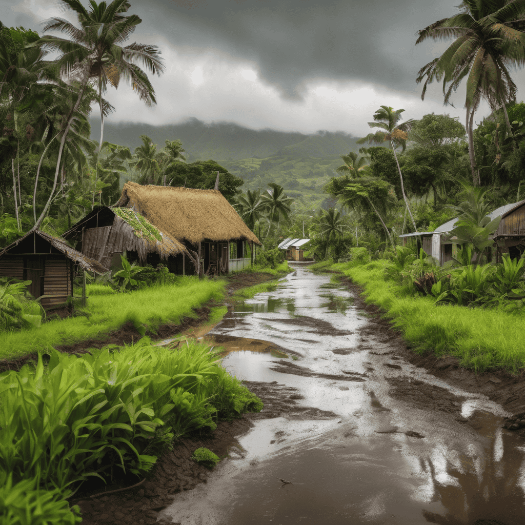 Fiji Issues Flash Flood Alert for Northern and Eastern Viti Levu