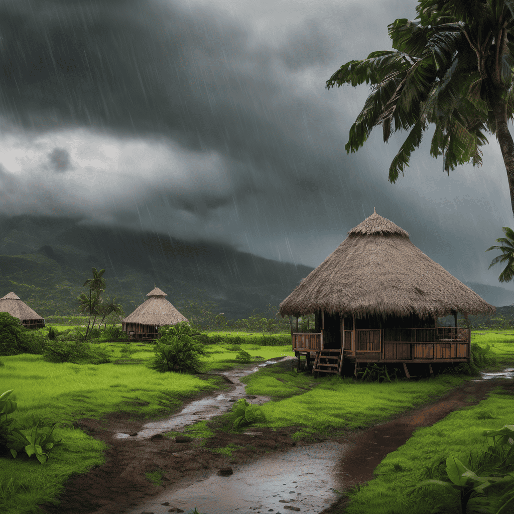 Flash Flood Alert Looms Over Northern Fiji as Downpours Intensify