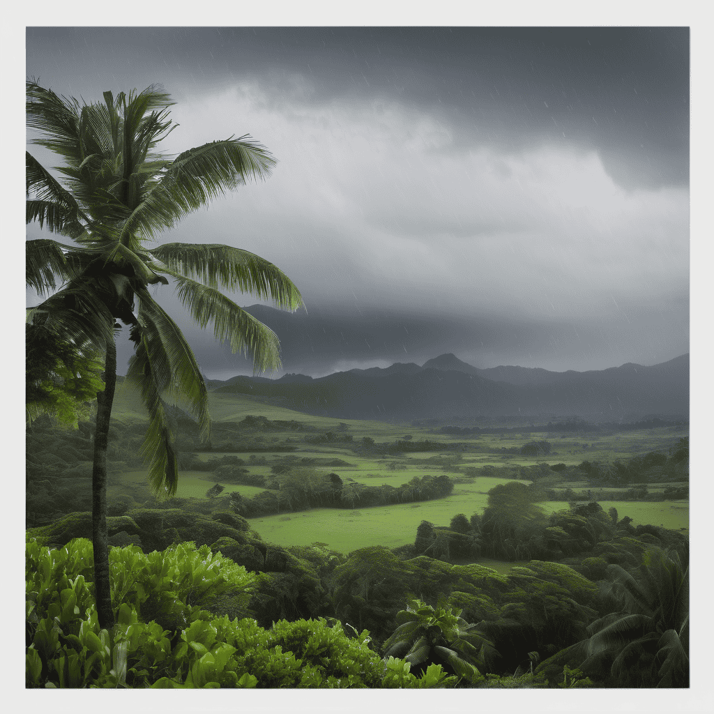 Fiji Weather Bulletin: Trough West of Fiji Triggers Showers, Thunderstorms and Heavy Rain with Flash Flood Risk