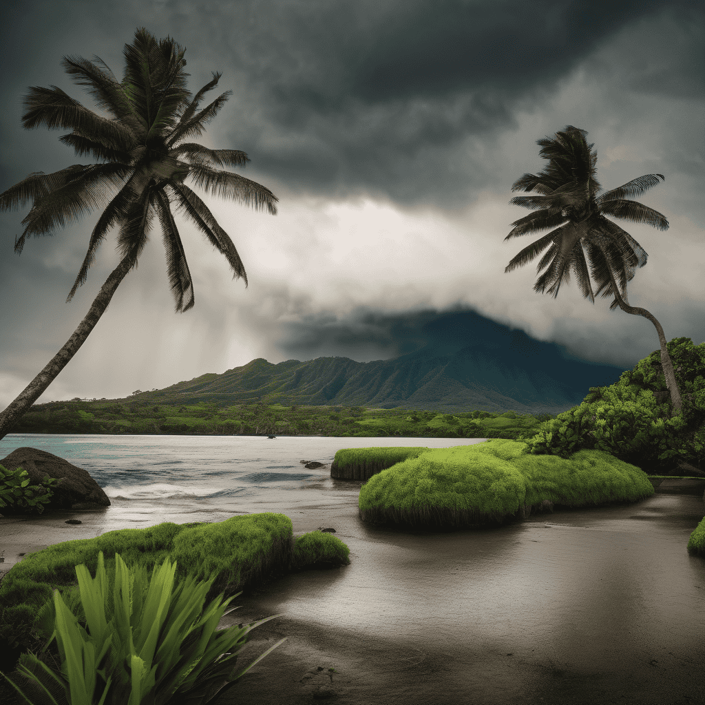 Fiji Weather Bulletin: Scattered Showers and Thunderstorms with Localized Flood Risk Across Fiji; Heavy Rain Expected and Wednesday Outlook