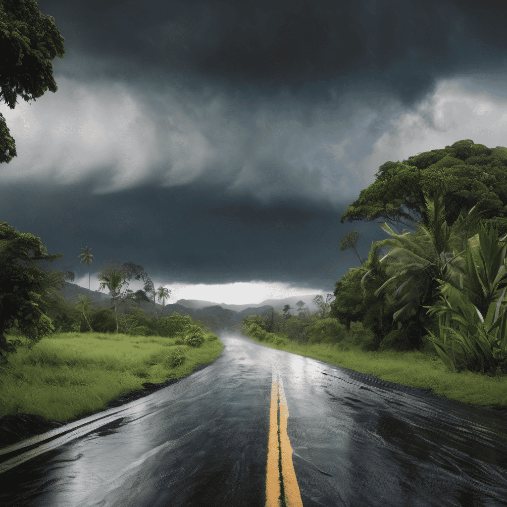 Severe Thunderstorm Warning for Heavy Rainfall in Interior and Southern Viti Levu and Southeast Vanua Levu, Fiji – Localized Flash Flood Risk