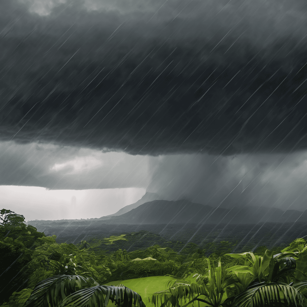 Severe Thunderstorm Warning for Heavy Rainfall in Fiji: Interior and Southern Viti Levu and Southeastern Vanua Levu