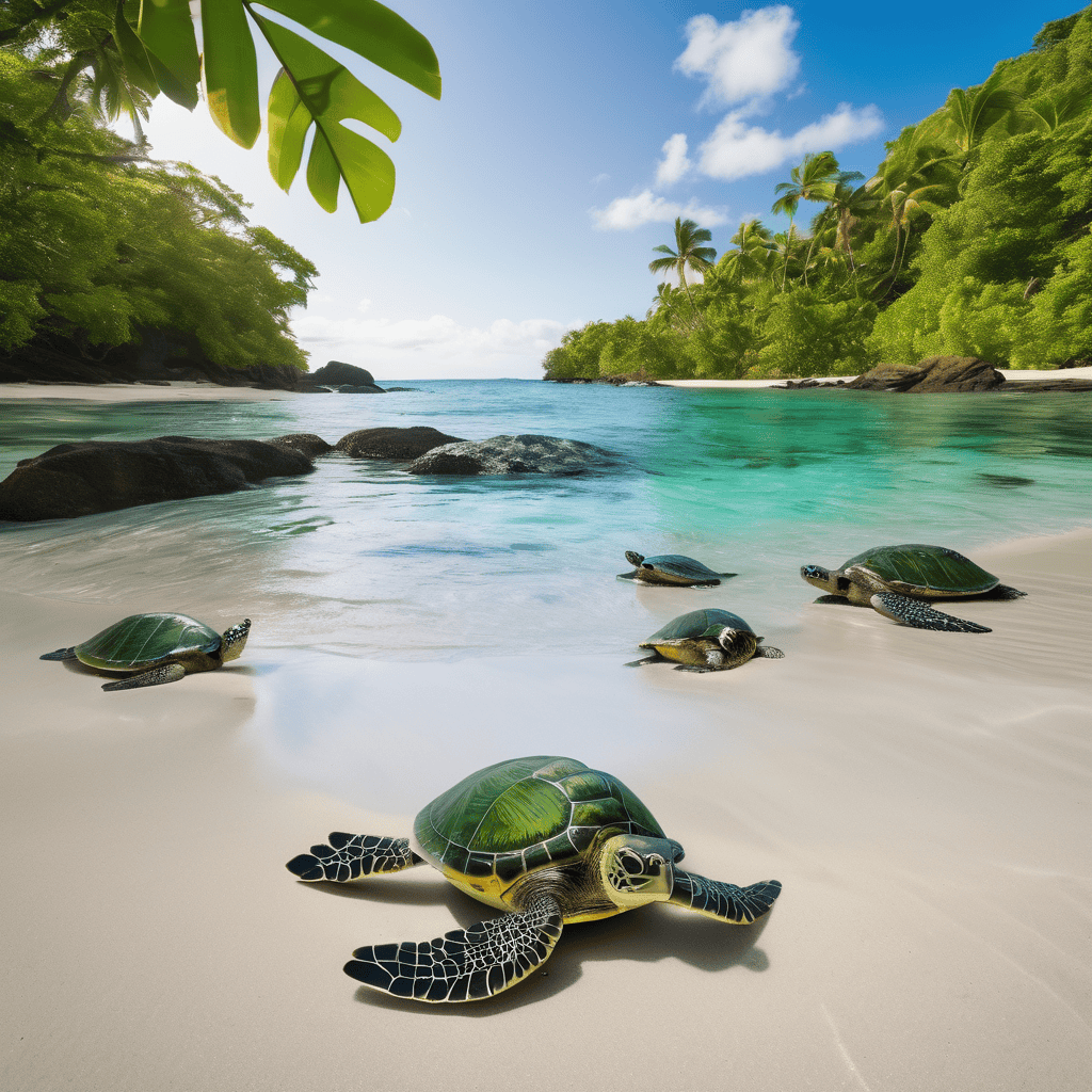 Two green sea turtles tagged at Makogai Island as Fiji ramps up sea turtle conservation