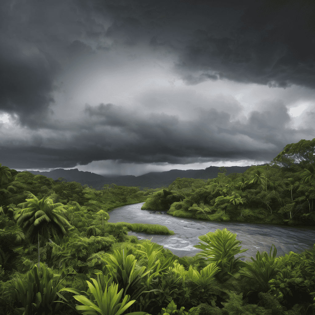 Severe Thunderstorm Warning for Heavy Rainfall in Interior Viti Levu and Southeastern Vanua Levu, Fiji – Flash Flood Risk