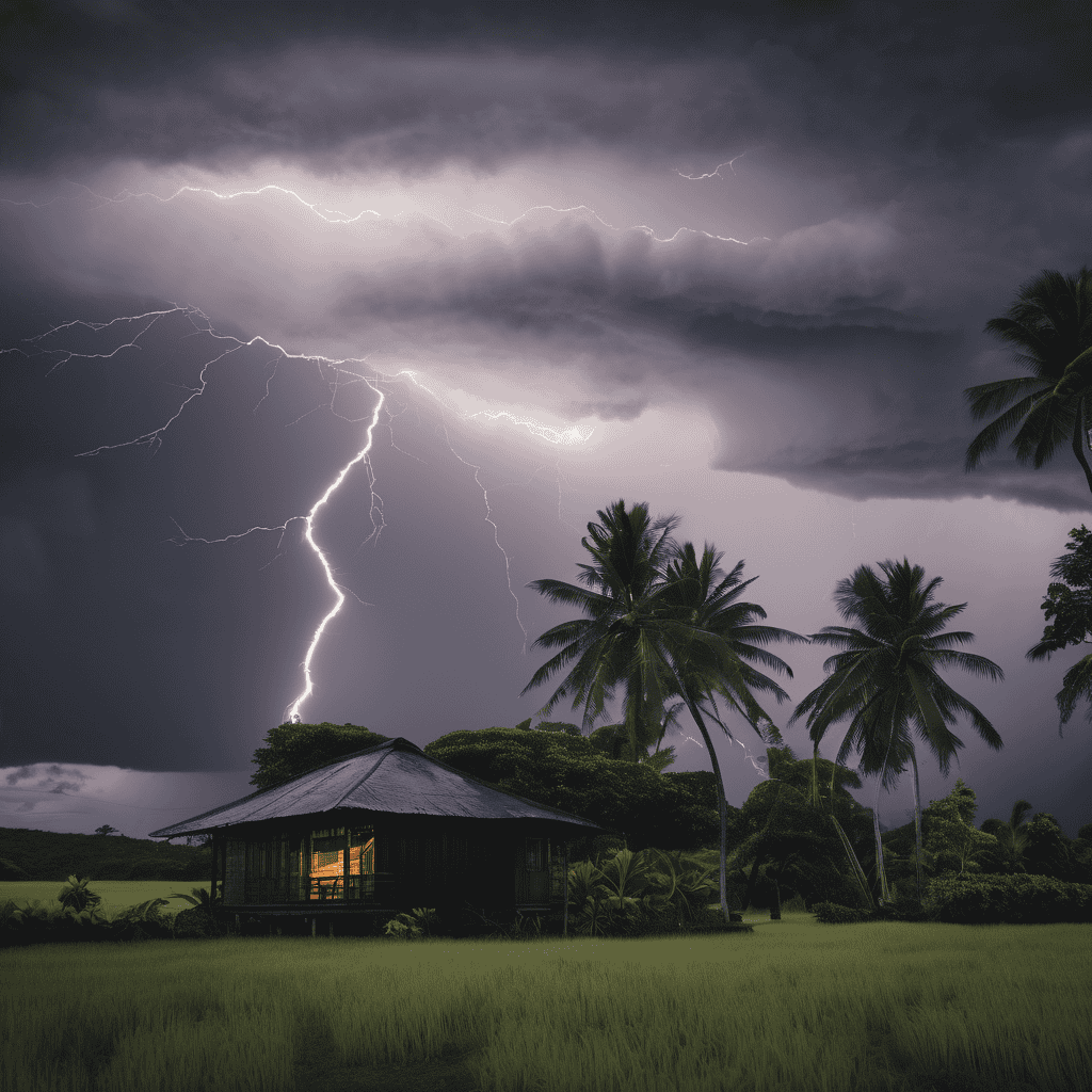 Fiji Weather Bulletin: Severe Afternoon Thunderstorms With Heavy Rain and Localized Flash Flood Risk Across Islands