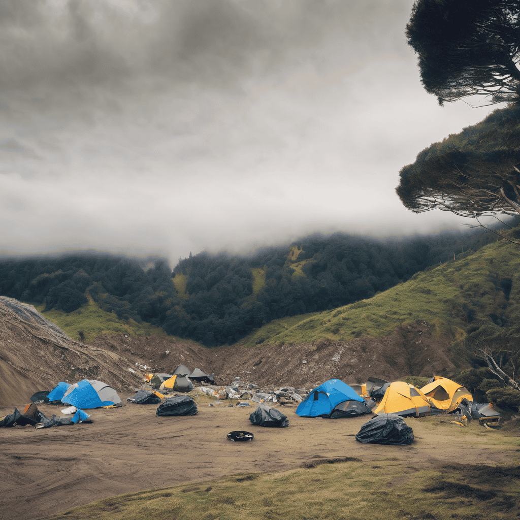 Two Dead as Mount Maunganui Campground Landslide Triggers Prolonged Search for Missing Campers