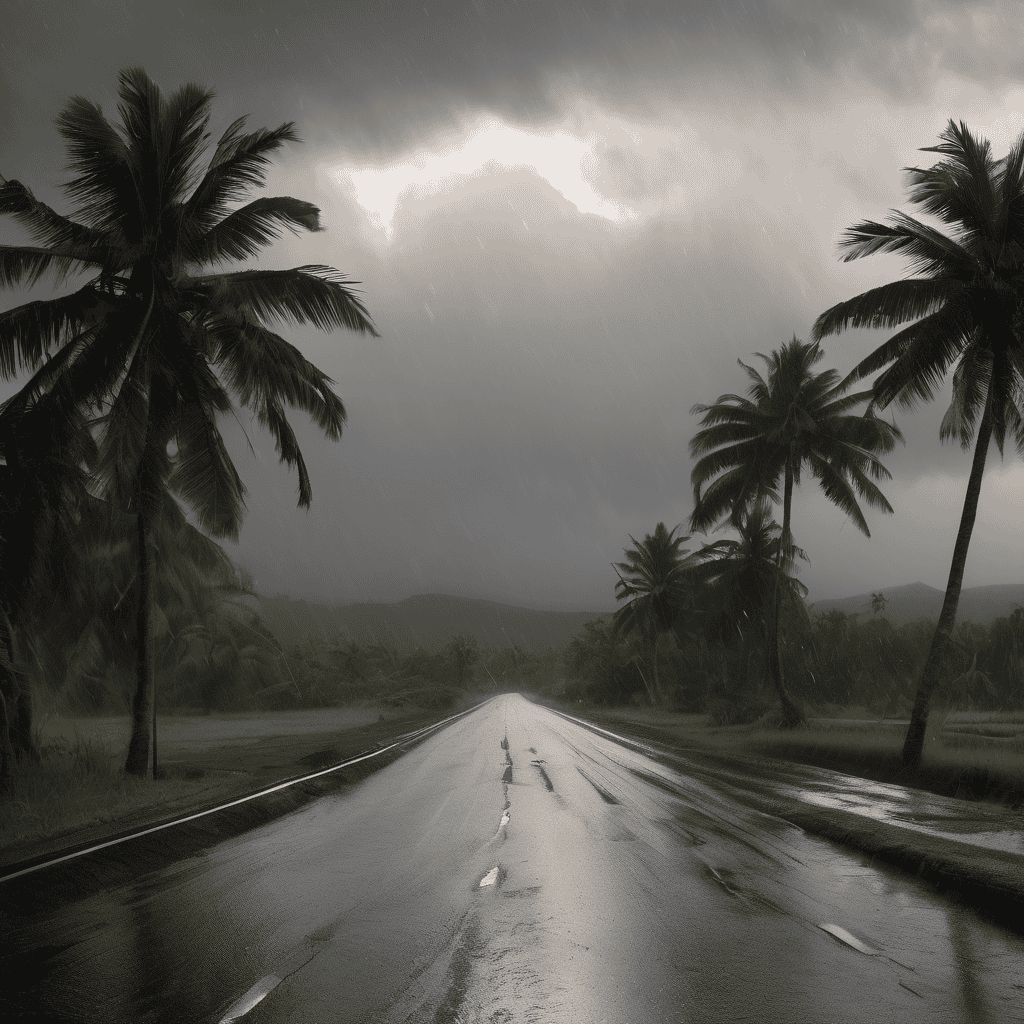 Fiji Weather Forecast: South to Southwest Winds and Weak Trough Bring Showers and Thunderstorms This Weekend with Localized Flood Risk