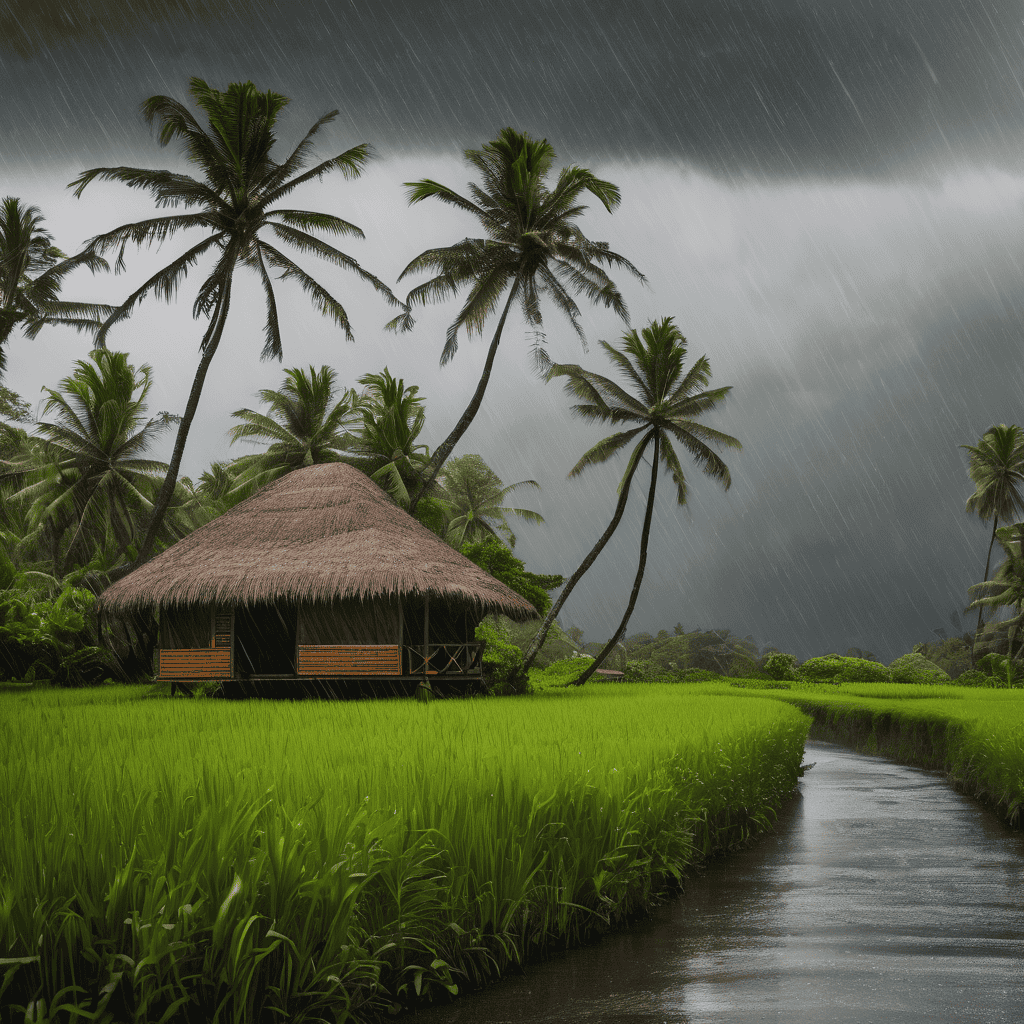 Fiji Weather Bulletin: TD07F Brings Heavy Rain and Strong Winds Across Fiji Islands and Rotuma