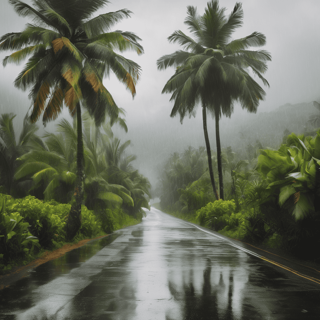 Fiji Weather Bulletin: Heavy Rain Alert for Northern Division, Eastern and Interior Viti Levu, Kadavu and Nearby Islands; Rotuma Strong Wind Warning
