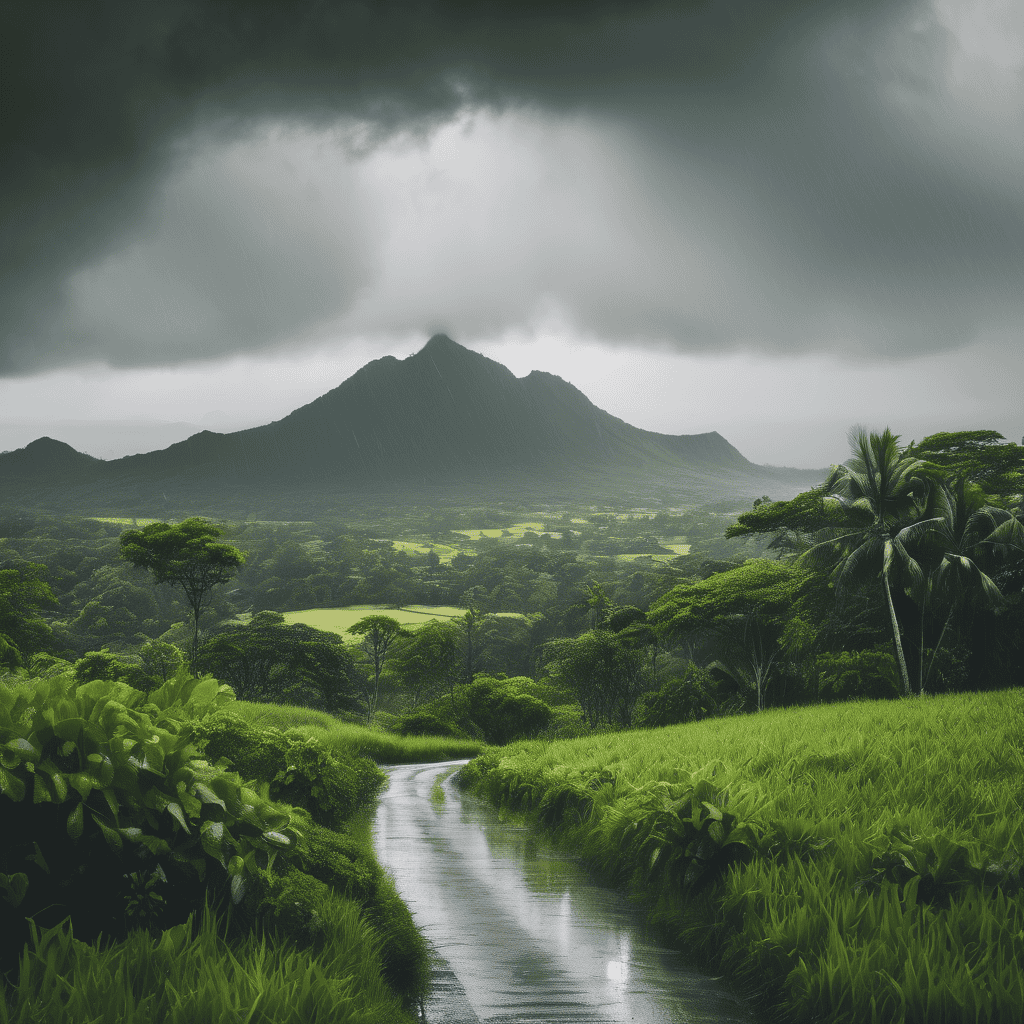 Fiji Weather Alert: Heavy Rain Across Northern Division, Eastern Viti Levu and Kadavu with Localized Flood Risk; Rotuma Under Strong Wind Warning