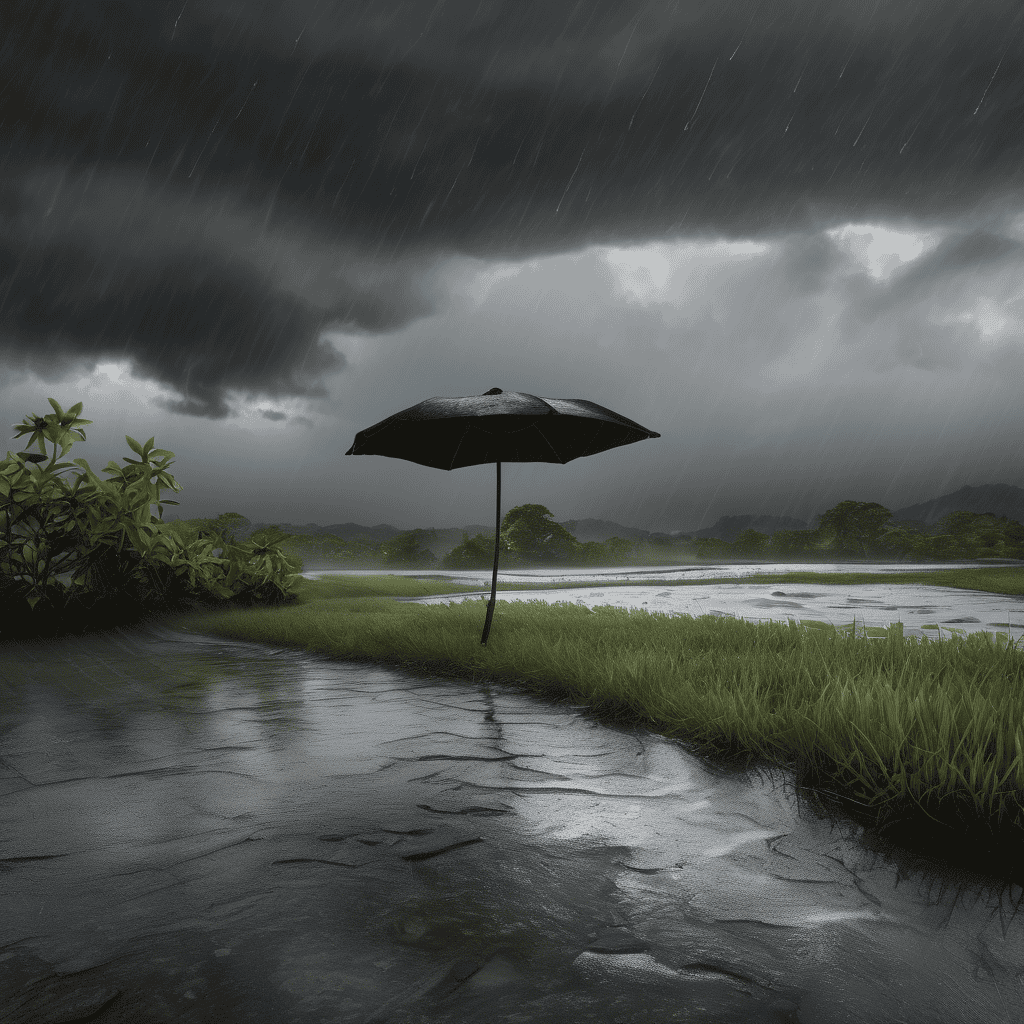 Fiji Weather Bulletin: Thunderstorms and Heavy Rain with Flash Flood Risk as Trough Develops to the North