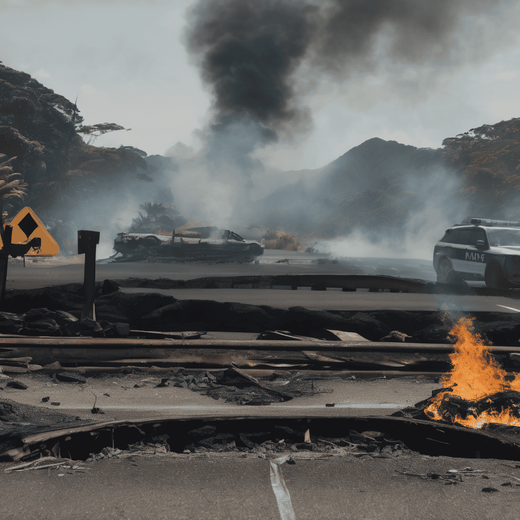 Arson Hits Labasa's Vunimoli Bridge, Halting Traffic as Police Probe Unfolds