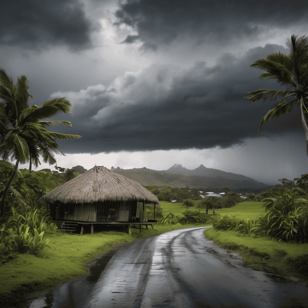 Fiji on Alert as Severe Thunderstorm Warning Brings Flood Risk