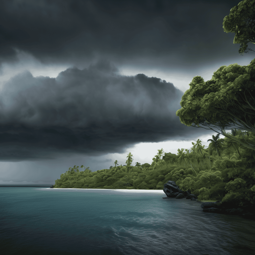 Fiji Weather Forecast: Trough-Induced Showers and Thunderstorms with Flash Flood Risk Across the Group; Rotuma Heavy Rain Alert in Effect