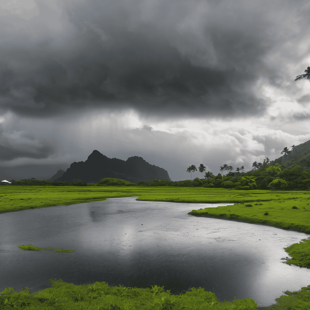 Fiji Weather Update: Troughs Bring Widespread Showers, Thunderstorms and Heavy Rain with Flash Flood Risk; Rotuma Under Heavy Rain Alert