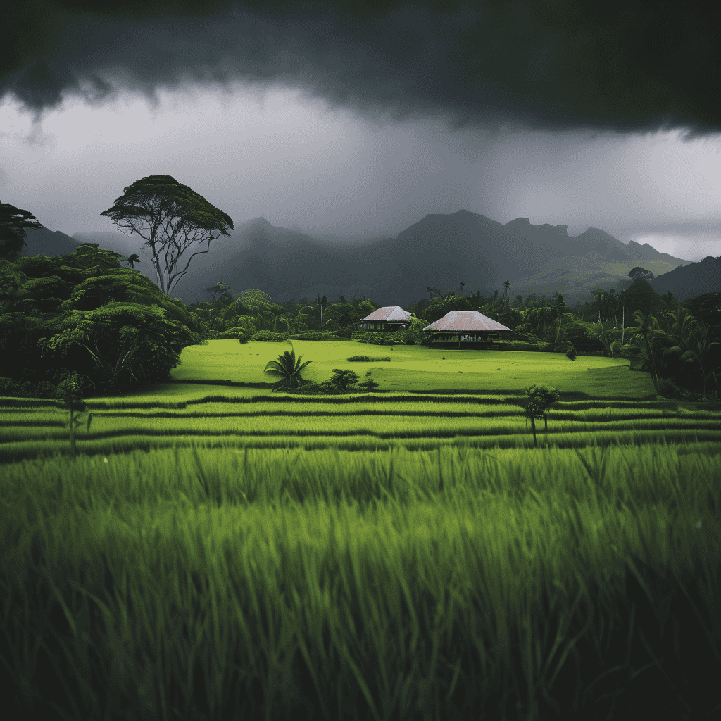 Fiji: Heavy Rain Alert in Force for Rotuma, Viti Levu, Lau, Yasawa and Mamanuca Islands with Thunderstorms and Flash Flood Risk