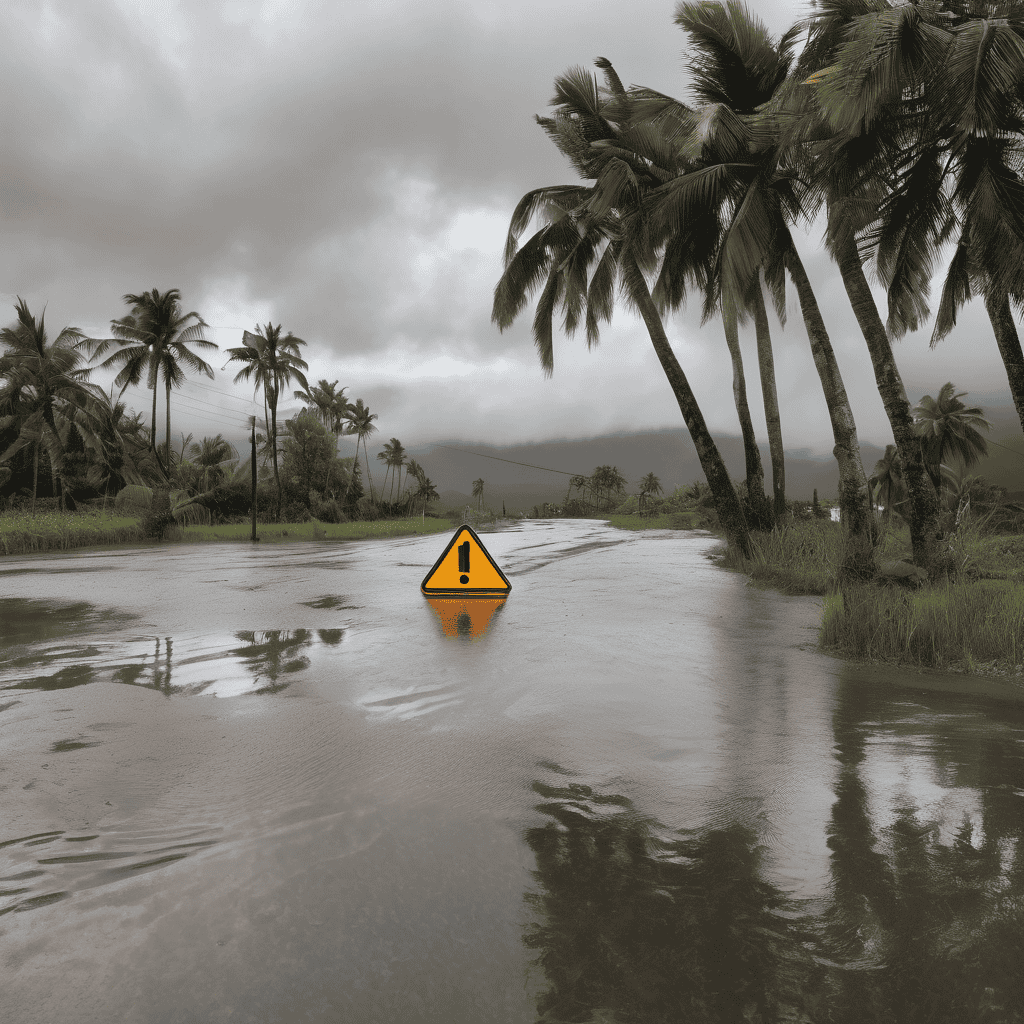 Severe Flooding Hits Northern Division as Crossings Become Impassable